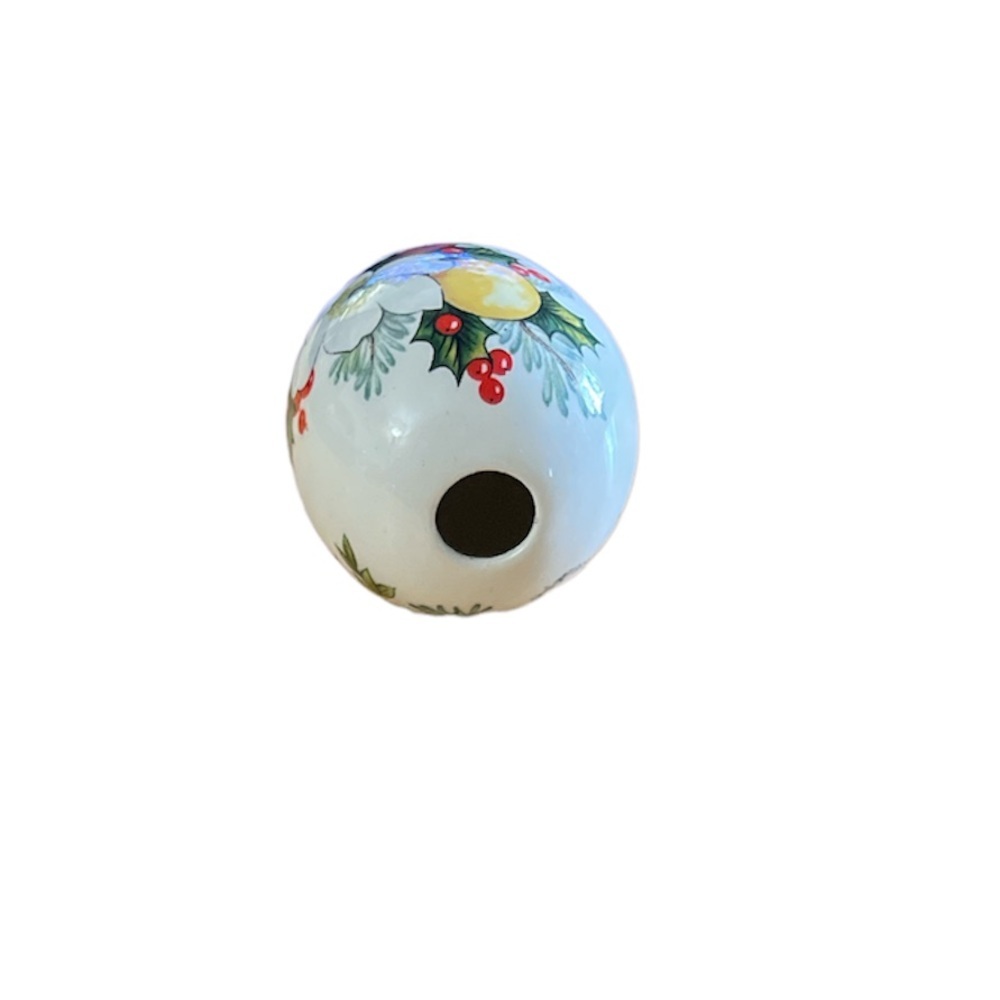 HTF Collectible The Egg Lady Porcelain Christmas Egg - Picture 2 of 4